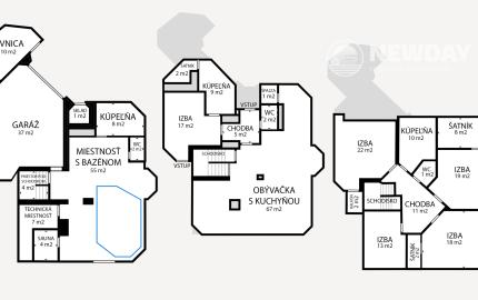 NA PREDAJ 25-ročný 6-izbový rodinný dom, Pod sadom, Žilina (Závodie) - plocha 355 m2, pozemok 963 m2