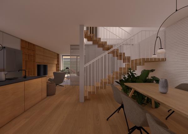 NA PREDAJ 5-izbový poschodový byt + KK + záhrada + pivnica + 2 park. miesta, Dubová ul. - N. Dubnica