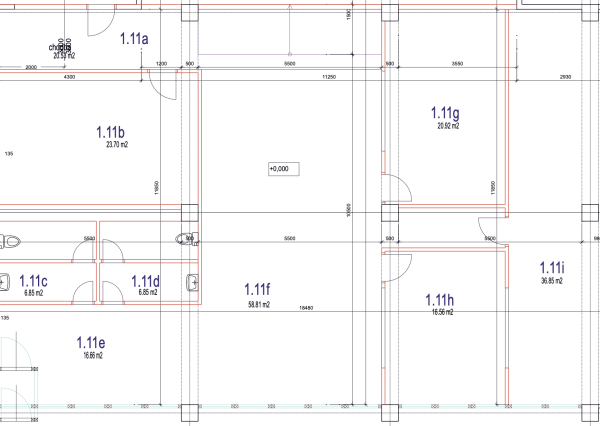 NEWDAY | NA PRENÁJOM kancelárske priestory na prízemí (samostatný vstup) |  208 m2 | bývalá budova Honeywellu | industriálny park na Nitrianskej ceste - Partizánske